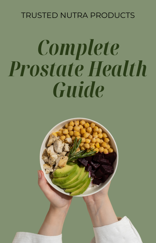 Free Prostate Health Food Guide eBook With VigorX Pro 6-Bottle Order